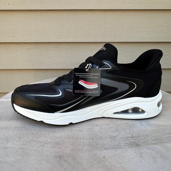 Slip-ins: SKECHERS Mens Street Tres Air Uno Vision Airy Size 13 Sneakers New - Picture 5 of 13